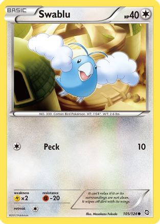 Swablu (105)/124 - Dragons Exalted-1