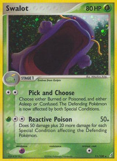 Swalot 11/100 - Crystal Guardians Reverse Holofoil-1
