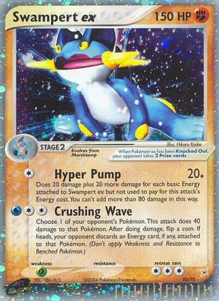 Swampert ex/95 - Team Magma vs Team Aqua Holofoil-1
