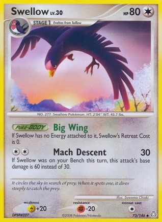 Swellow/146 - Legends Awakened Reverse Holofoil-1