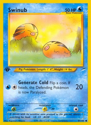 Swinub 84/105 - Neo Destiny Unlimited-1