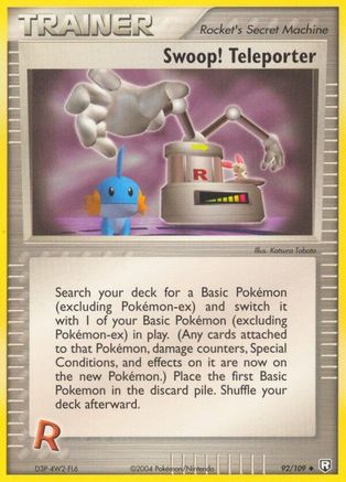 Swoop! Teleporter 92/109 - Team Rocket Returns-1