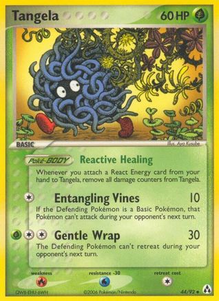 Tangela/92 - Legend Maker Reverse Holofoil-1
