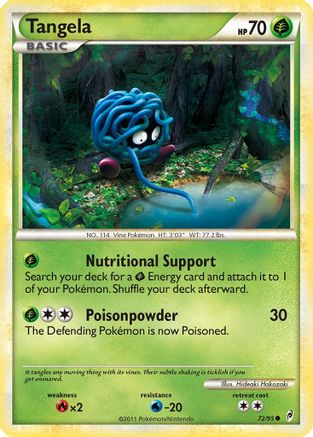 Tangela 72/95 - Call of Legends Reverse Holofoil-1