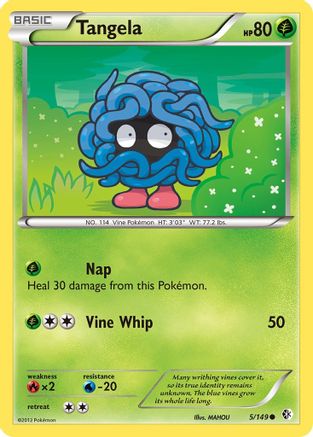 Tangela/149 - Boundaries Crossed Reverse Holofoil-1
