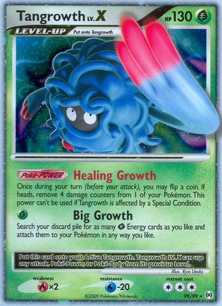 Tangrowth Lv.X 99/99 - Arceus Holofoil-1