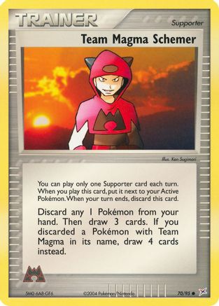 Team Magma Schemer 70/95 - Team Magma vs Team Aqua-1