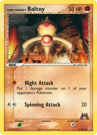 Team Magma's Baltoy - 61/95/95 - Team Magma vs Team Aqua-1