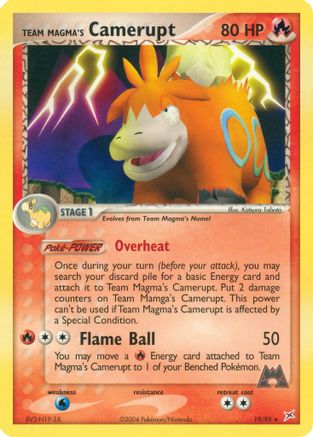 Team Magma's Camerupt/95 - Team Magma vs Team Aqua-1
