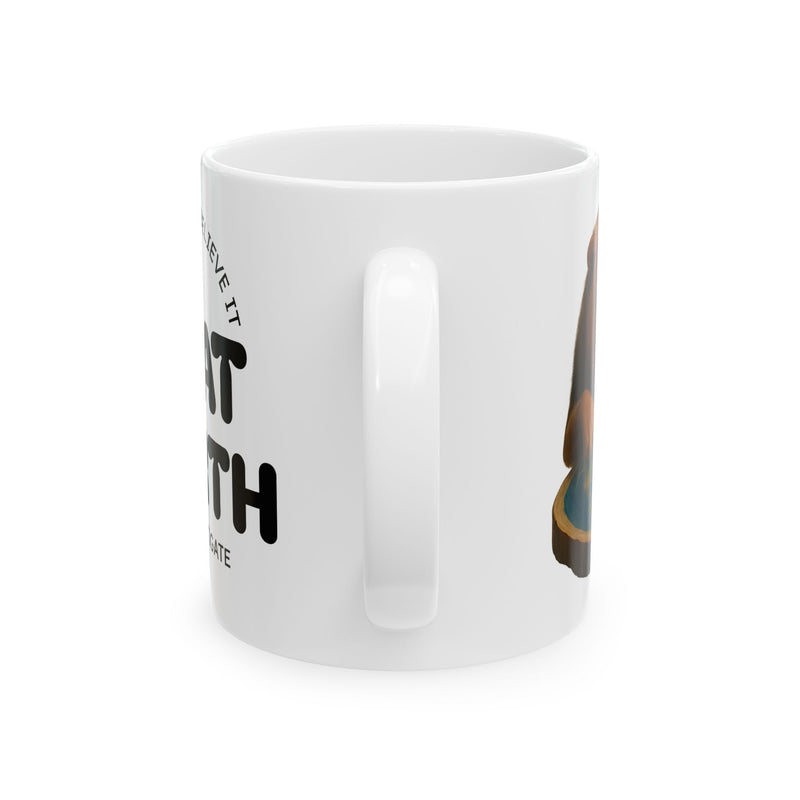 Flat Earth Ceramic Mug-2
