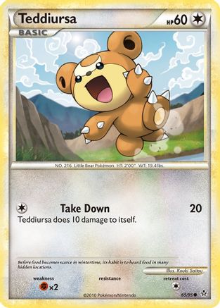 Teddiursa 65/95 - Unleashed-1