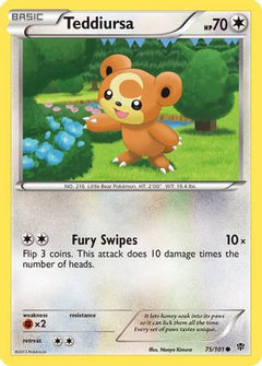Teddiursa 75/101 - Plasma Blast Reverse Holofoil-1