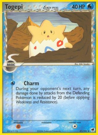Togepi (Delta Species)/101 - Dragon Frontiers-1