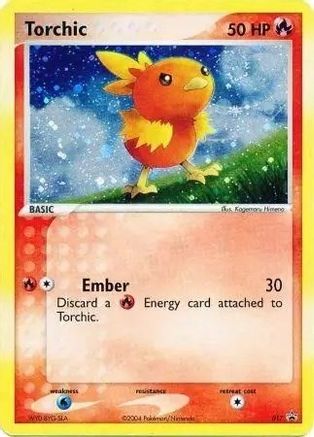Torchic - 017 (EX Deck Tin) 17 - Nintendo Promos Holofoil-1