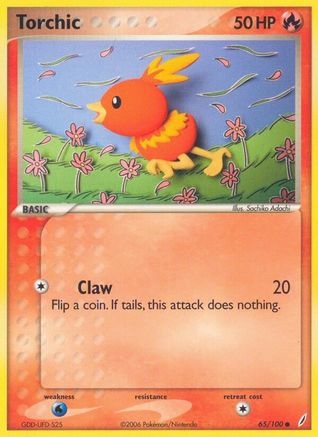 Torchic - 065/100 65/100 - Crystal Guardians-1