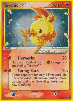Torchic Star 108/109 - Team Rocket Returns Holofoil-1