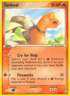 Torkoal/92 - Legend Maker Reverse Holofoil-1