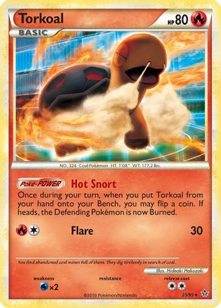 Torkoal/95 - Unleashed Reverse Holofoil-1