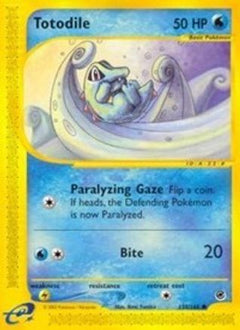 Totodile (135) 135/165 - Expedition-1