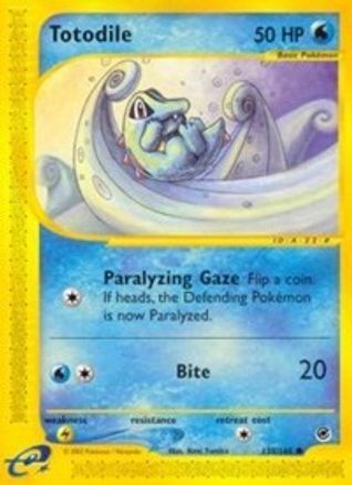 Totodile (135) 135/165 - Expedition-1