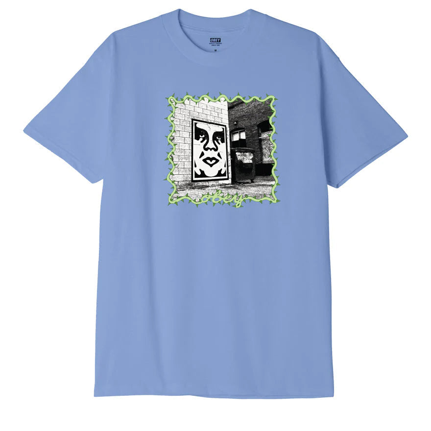 Obey 'Vine Photo' Tee - Digital Violet-1