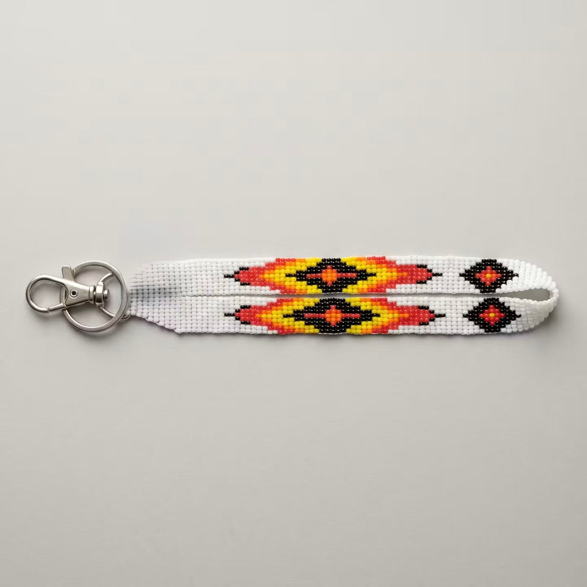 Silver Native American Style Wrist Lanyard-1