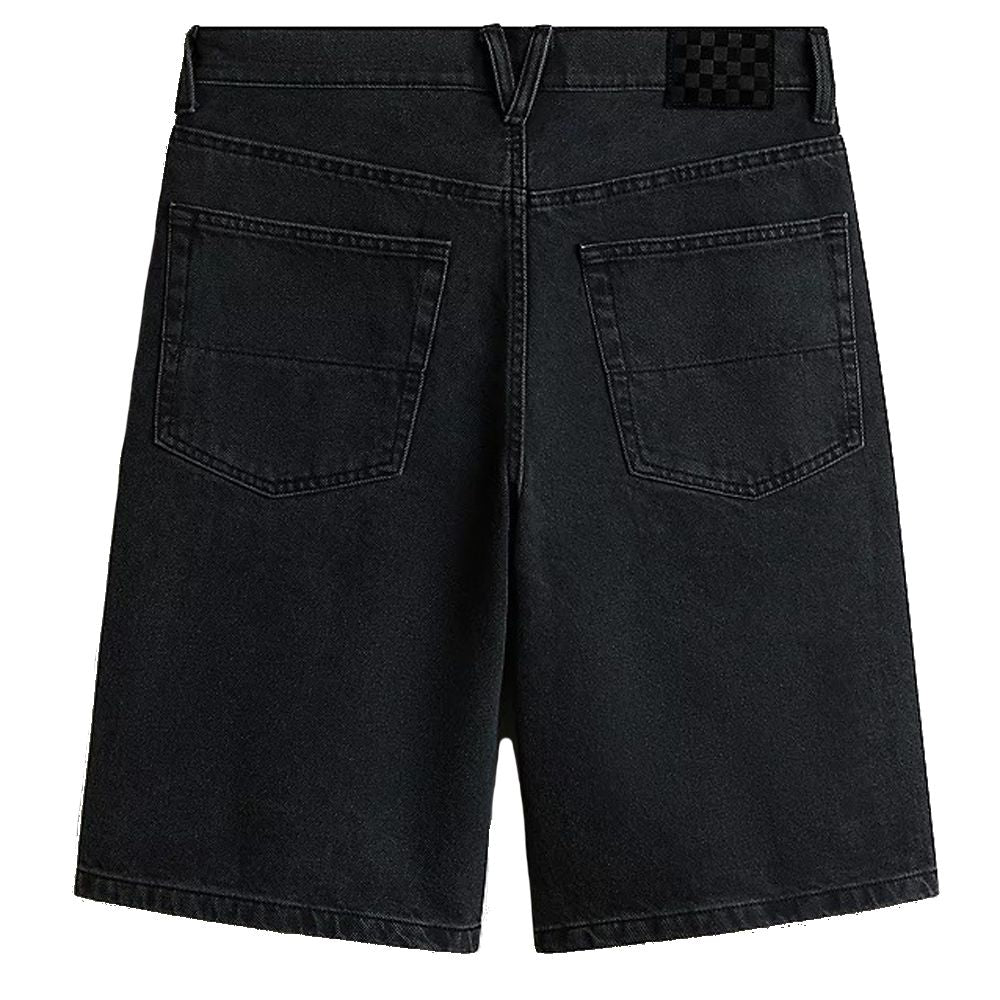 Vans 'Check-5 Baggy Denim' Shorts - Washed Black-1