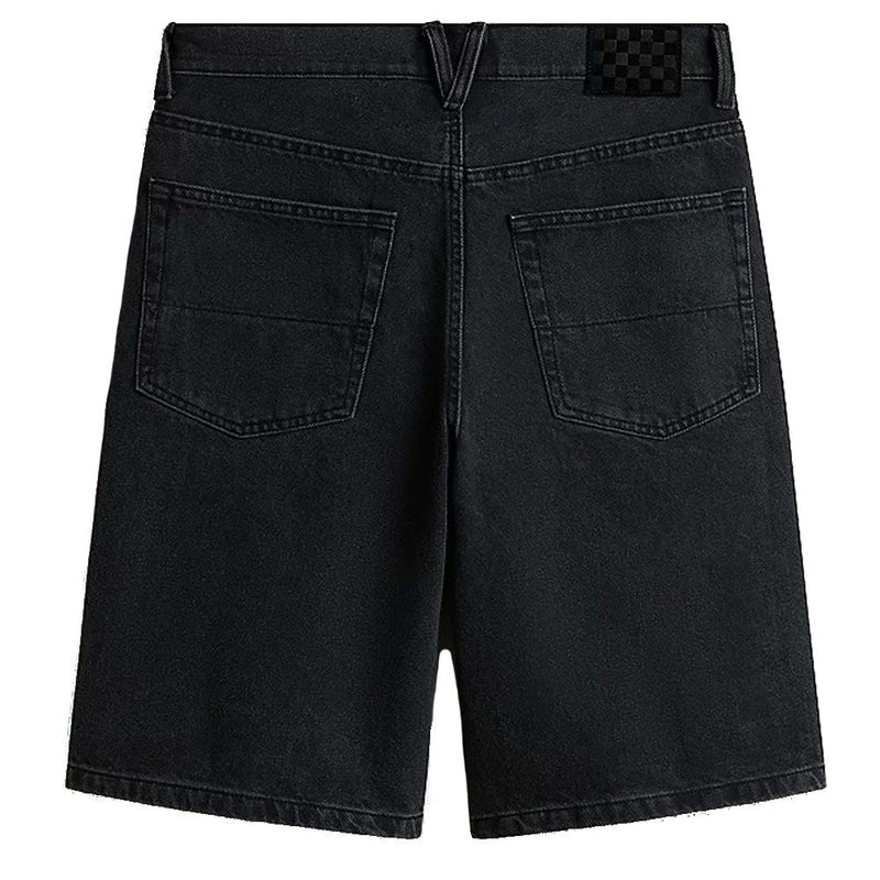 Vans 'Check-5 Baggy Denim' Shorts - Washed Black-1