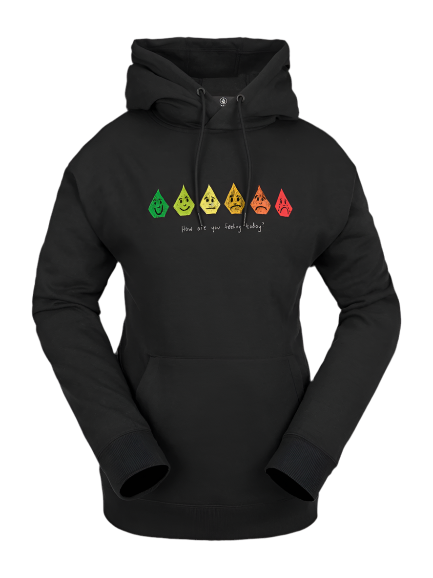 Volcom 'Melancon' Hoodie - Black-1
