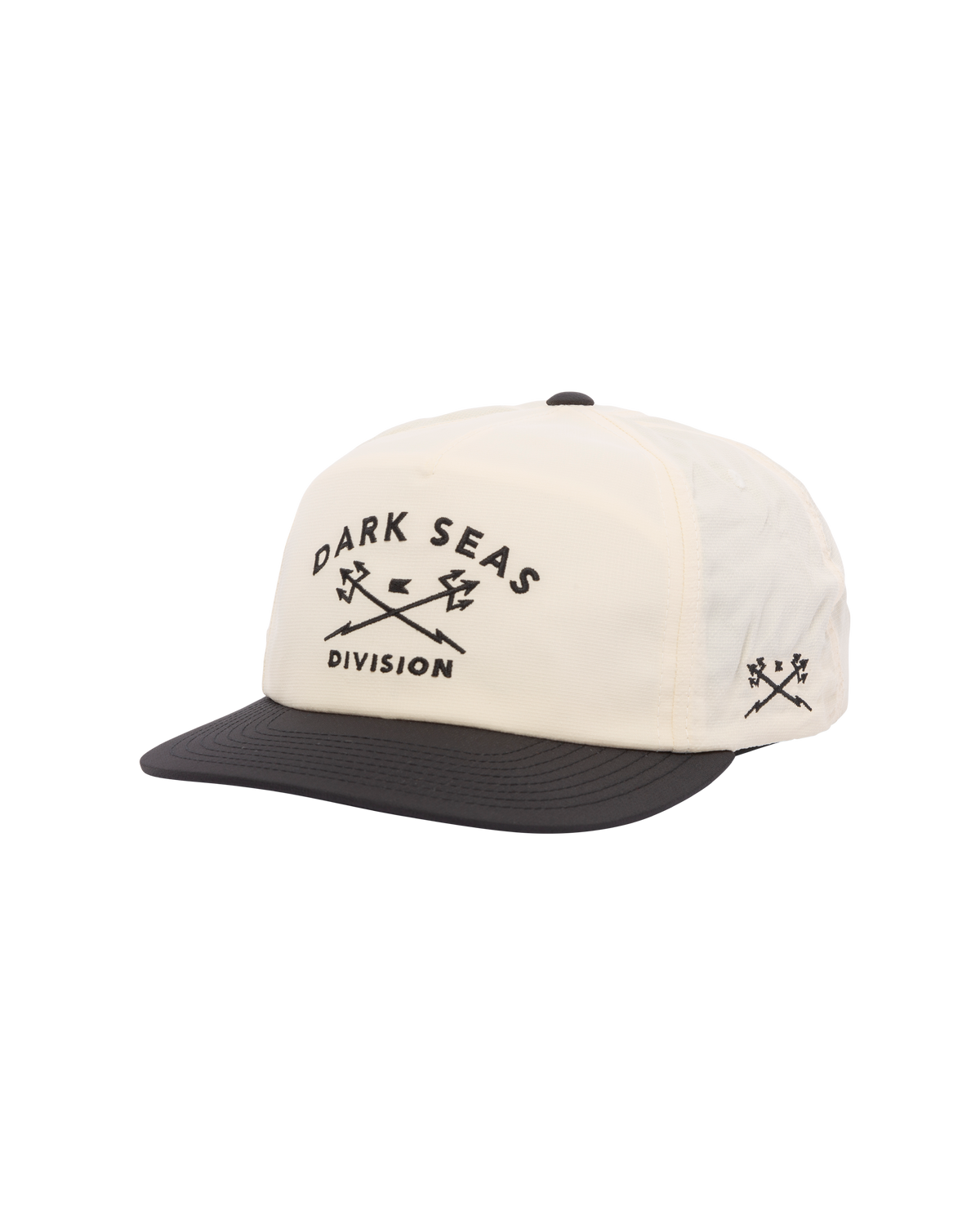 Dark Seas 'Tridents Nylon' Cap - White/Navy-1