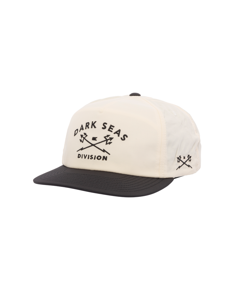 Dark Seas 'Tridents Nylon' Cap - White/Navy-1