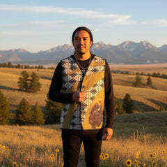 Buffalo Native Vest (Olive)-2