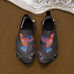 Whispering Hummingbird Aqua Shoes-3