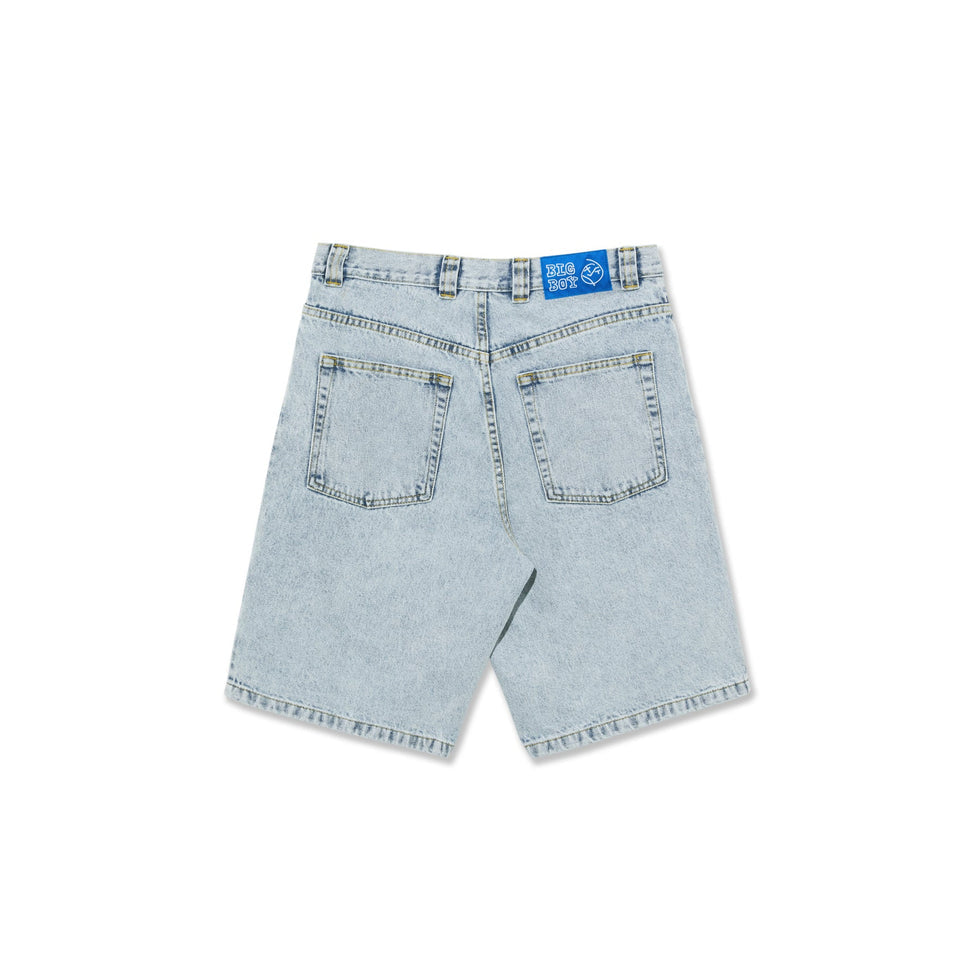Polar Skate Co. 'Big Boy' Baggy Jean Shorts - Light Blue-2