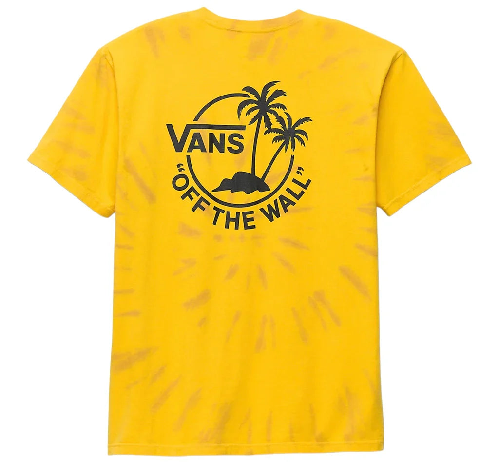 Vans 'Mini Dual Palm' Tee - Tie Dye/Yellow-2