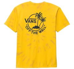 Vans 'Mini Dual Palm' Tee - Tie Dye/Yellow-2