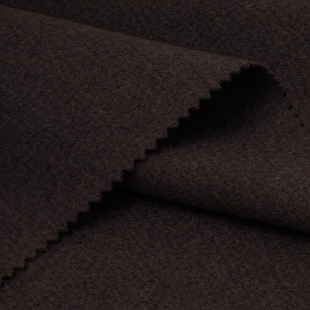 Heavyweight Melton Wool Fabric - 60% Wool Blend - By The Metre-9