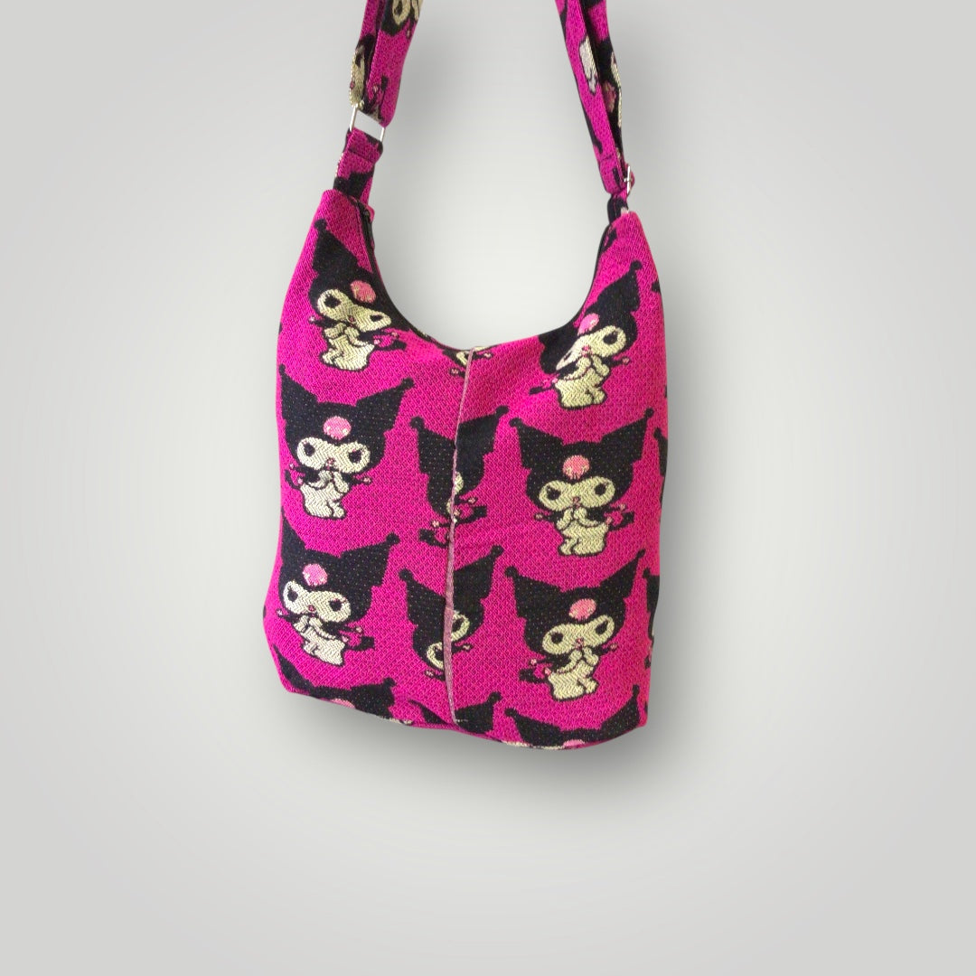 Pink Kuromi Crossbody bag-3
