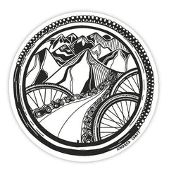BIKE WORLD Eco Vinyl Stickers-2