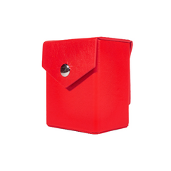 Hero Red Deck Box + Belt Loop - Hard Shell Faux Leather-8