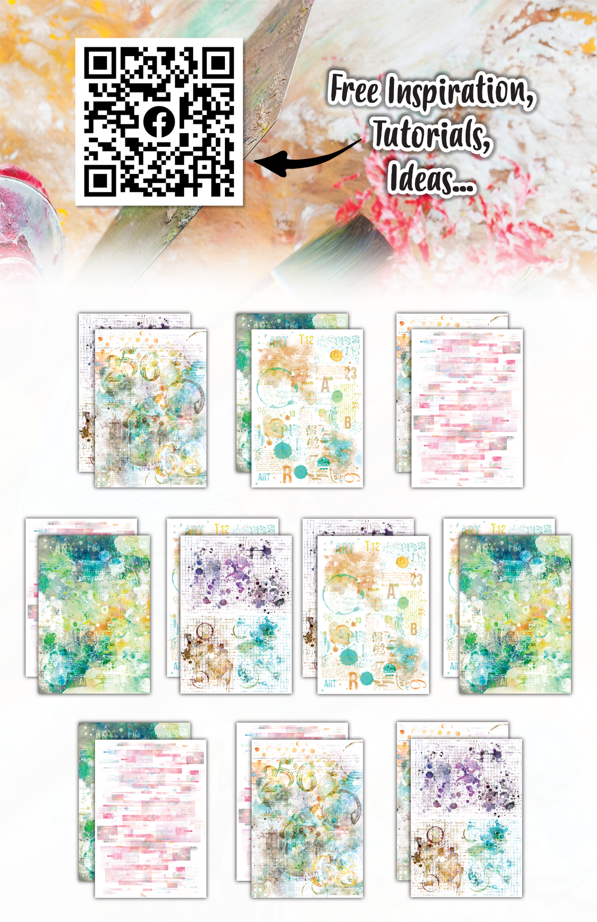 AALL and Create - Papel de diseño A5 - Prism Palette-2