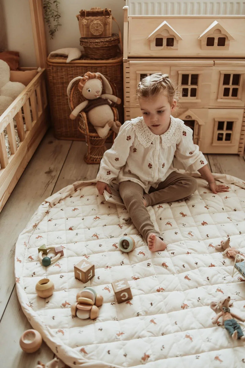 Organic Soft Babymat & Bag | Rabbit | play&go-3