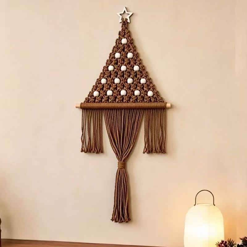 Christmas Hand-knitted Christmas Tree Ornament-10