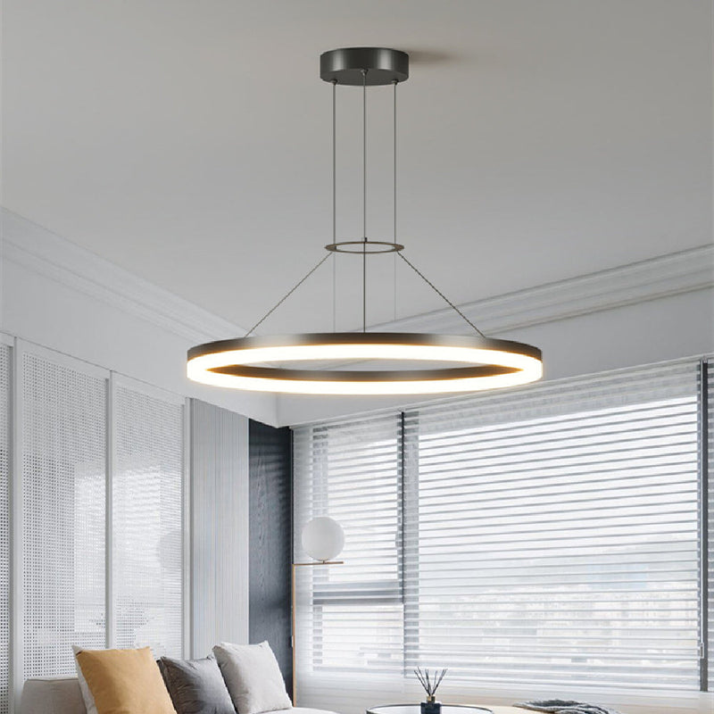 Creative Commercial Round Restaurant Chandelier-1