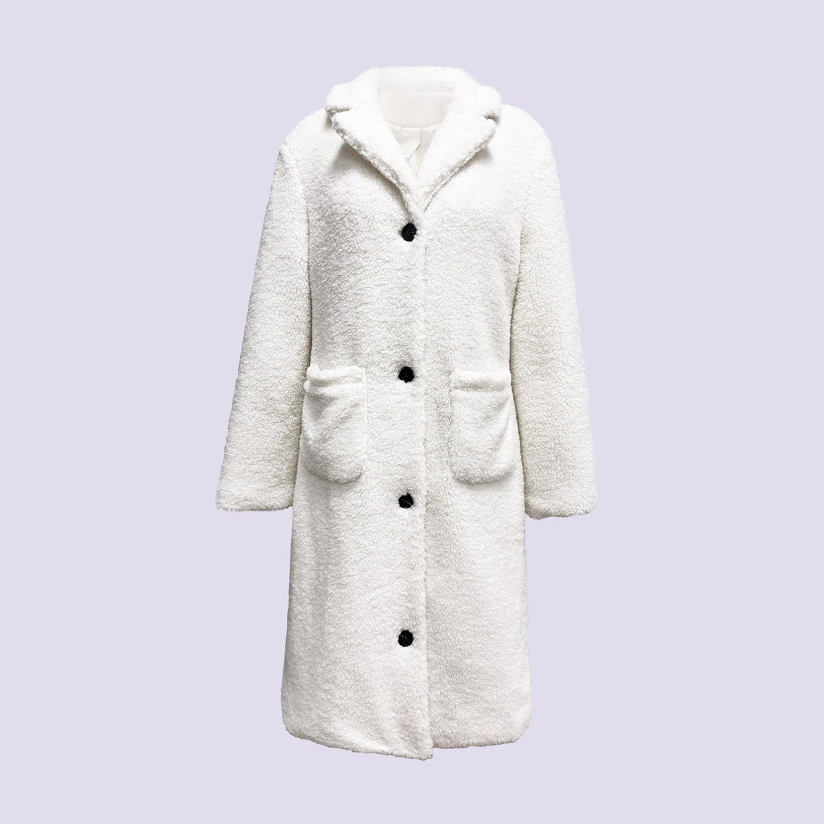 Women’s Long Winter Coat – Warm Autumn & Winter Full-Length Casual Outerwear Jacket-3