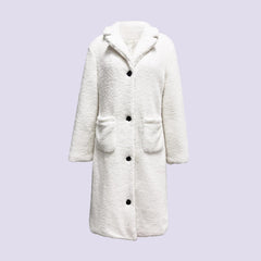 Women’s Long Winter Coat – Warm Autumn & Winter Full-Length Casual Outerwear Jacket-3