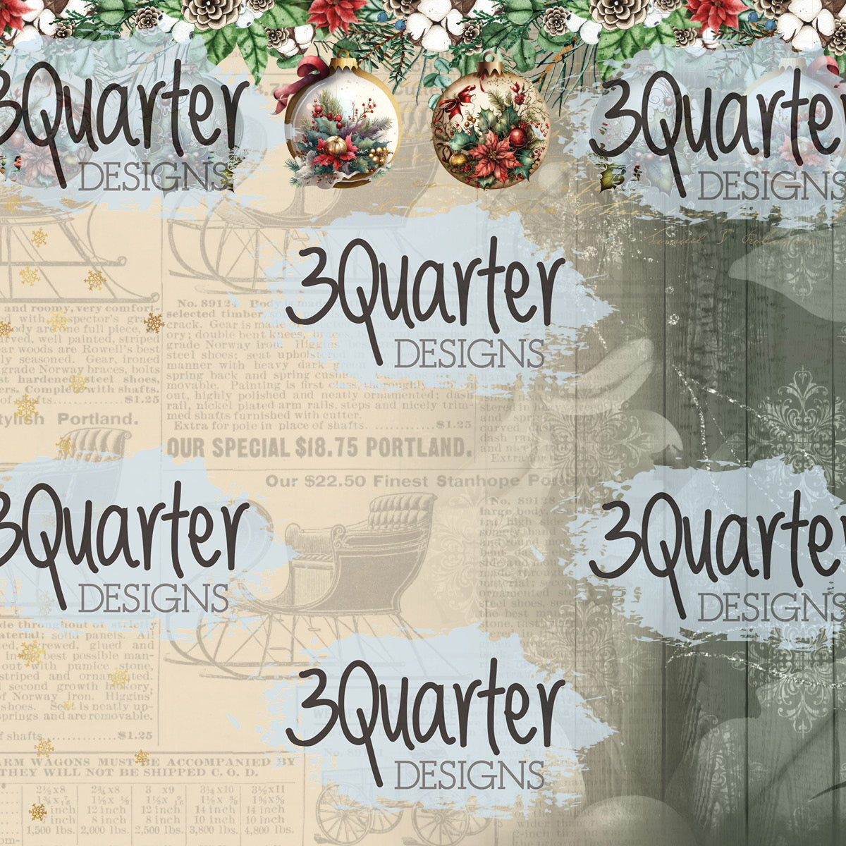 December Wishes 8x8 Pack-3