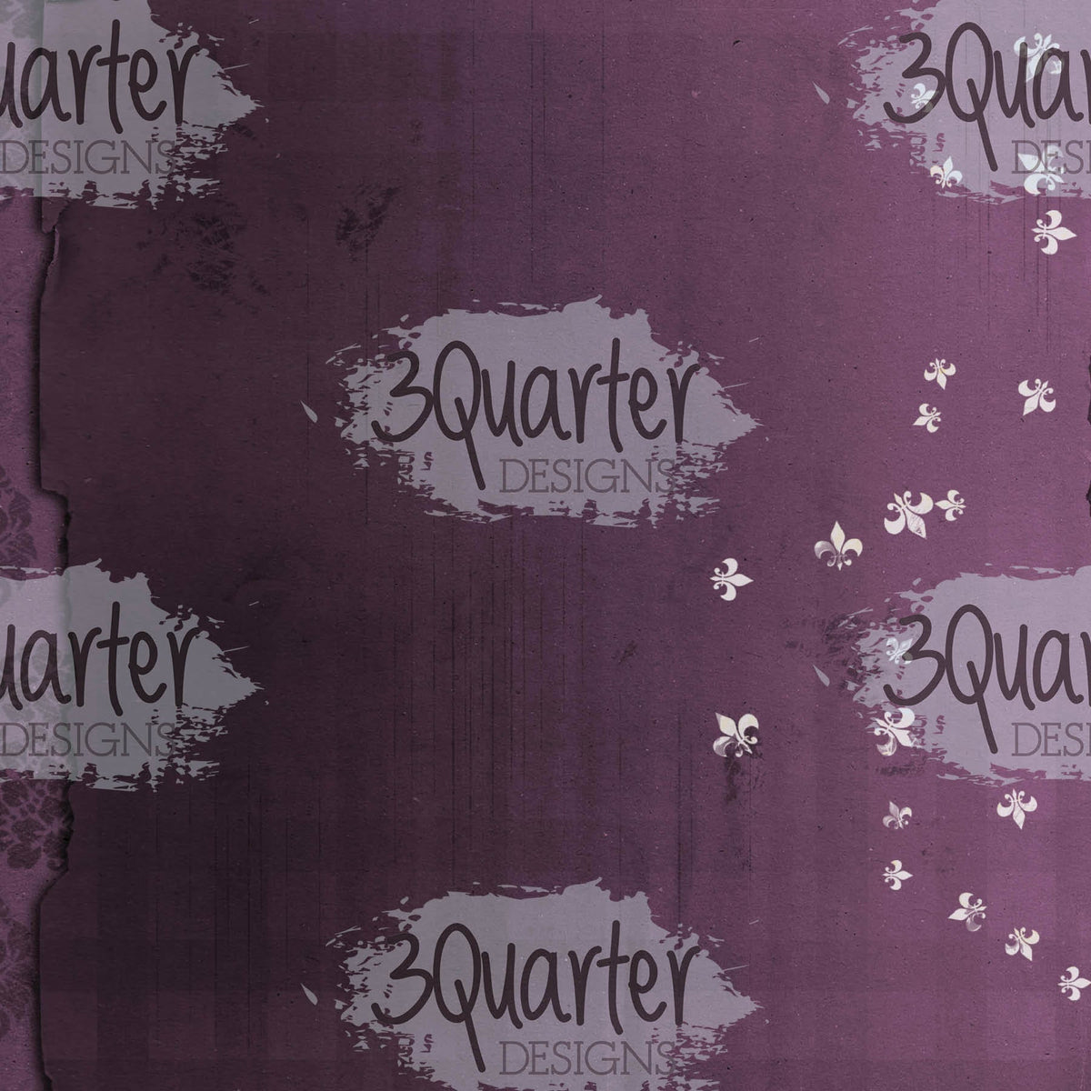 3Quarter Designs - Enchanted Amethyst - Paper Pad 8 x 8-11