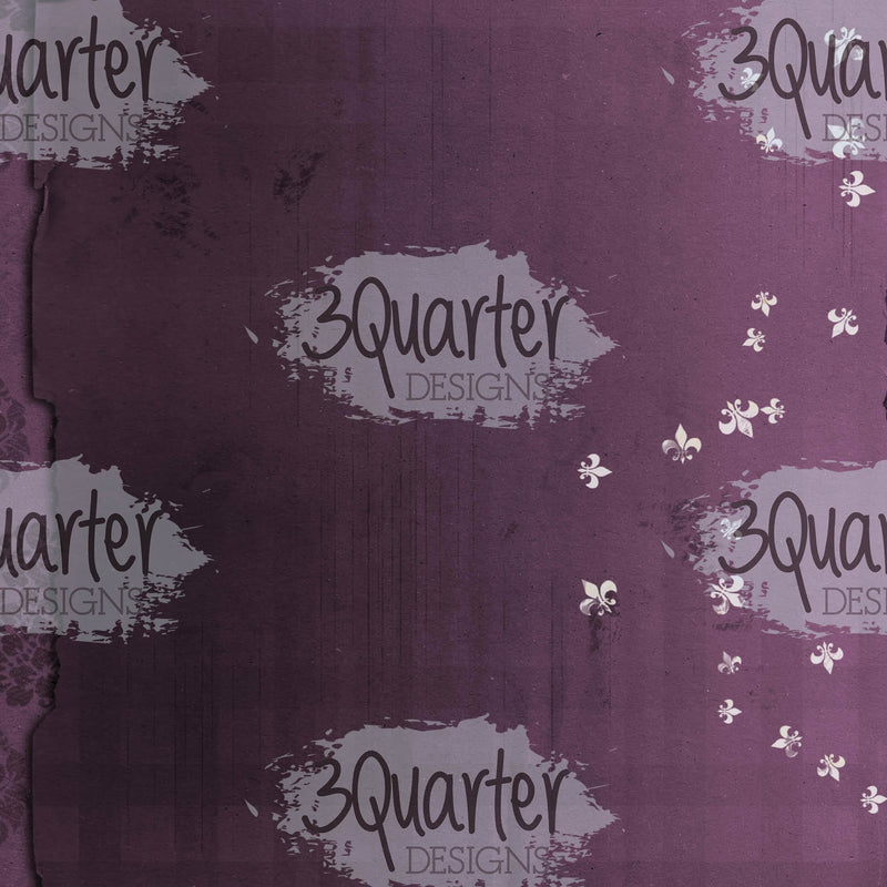 3Quarter Designs - Enchanted Amethyst - Paper Pad 8 x 8-11