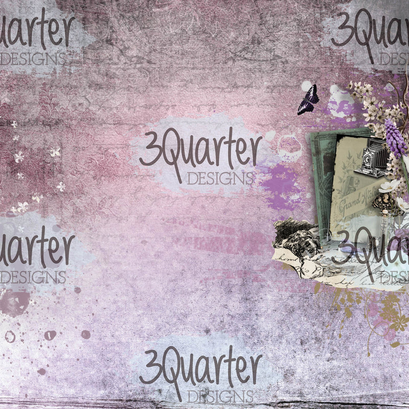 3Quarter Designs - Enchanted Amethyst - Paper Pad 8 x 8-4